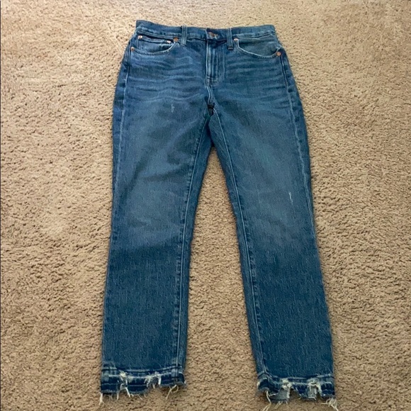 Madewell slim boyfriend jean - Picture 1 of 8